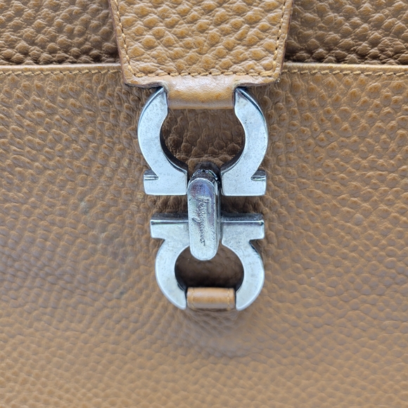 Salvatore Ferragamo Tan Leather Tote - Picture 5 of 15
